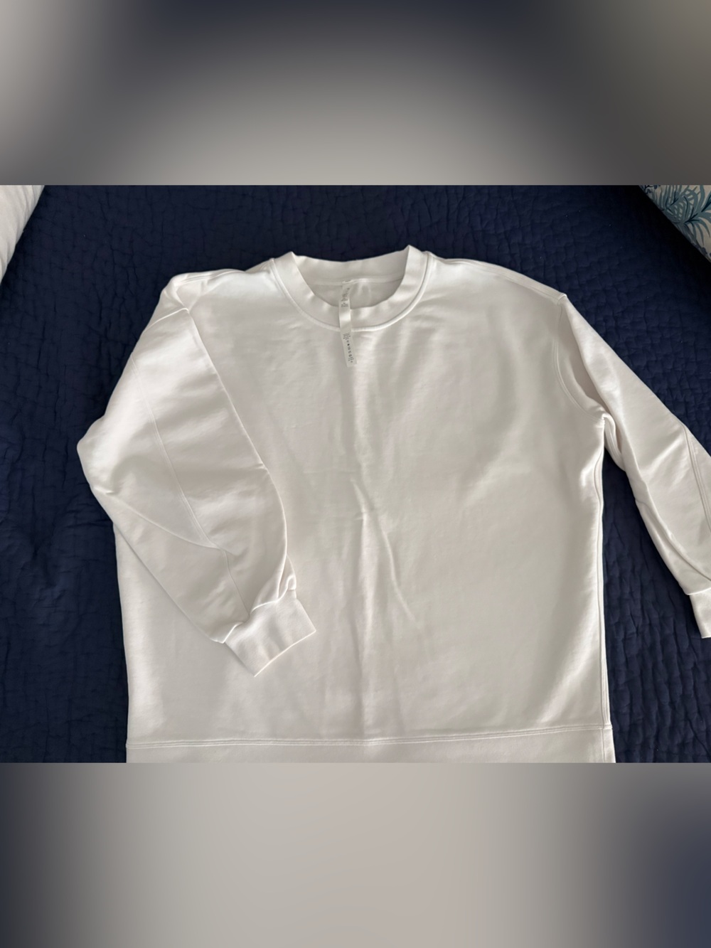 lululemon Perfectly Oversized Classic Crew White size 10